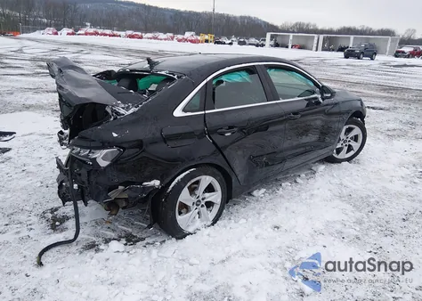 2022 Audi A3 Premium 40 Tfsi Front-Wheel Drive S Tronic z USA, uszkodzony, nr VIN WAUAUDGY9NA078626